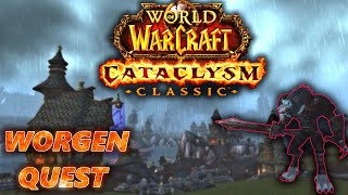 How to reach Stormwind from Darnassus Ruttheran Village as Worgen  Cataclysm Classic WoW [upl. by Nollahs]