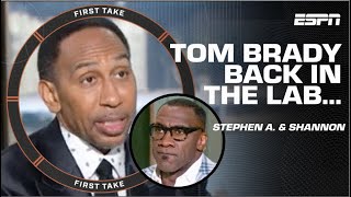 🚨 TOM BRADY IS THE ANSWER 🚨 Stephen A amp Shannon Sharpe debate Jets debacle  First Take [upl. by Asserrac417]