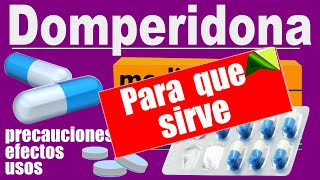 DOMPERIDONA gastroparesia diabetica reflujo para que sirve de todo un pelin [upl. by Einnaffit]