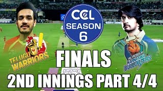 CCL6 Finals  Telugu Warriors vs Bhojpuri Dabanggs  2nd Innings Part 44 [upl. by Llertnod]