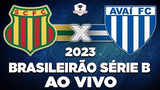 SAMPAIO CORRÊA 4 X 0 AVAÍ AO VIVO  CAMPEONATO BRASILEIRO SÉRIE B 2023  37ª RODADA  NARRAÇÃO [upl. by Einatirb]