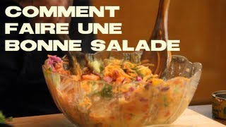 Comment Faire une bonne salade composée maison [upl. by Ihskaneem]