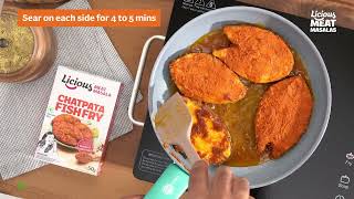 How to Cook Fish Fry with the Licious Chatpata Fish Fry Masala [upl. by Bowen]