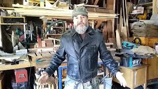 Buco Horsehide Motorcycle Jacket The Fonz and Some Knowledge [upl. by Brnaby]