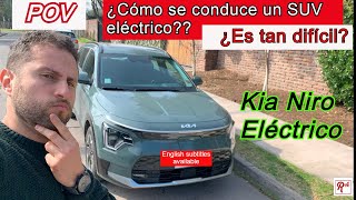 ¿Cómo se conduce un auto eléctrico 😵😵 SUV Kia Niro Ev [upl. by Dryden]