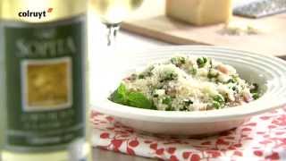 Recette Risotto cantonnais à la menthe et aux noix de cajou  Colruyt [upl. by Saire]