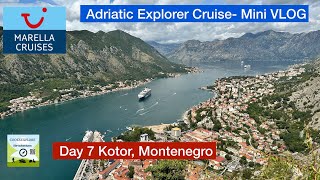 Marella Explorer Adriatic Explorer Cruise Mini Vlog Day 7 Kotor Montenegro marellacruises [upl. by Gable]