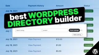 The Best WordPress Directory Plugin [upl. by Dnalyk]