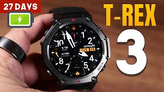 Amazfit TRex 3 The Ultimate Rugged Smartwatch for Adventurers [upl. by Haleehs]