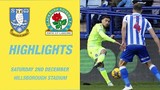 Highlights Sheffield Wednesday v Blackburn Rovers [upl. by Reyotal798]