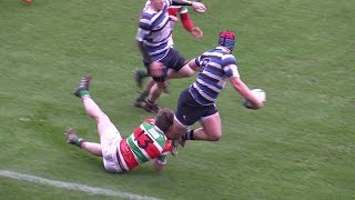 Rugby  Ulster Bank League  2A  Galway Corinthians V Sundays Well HLights 201617 [upl. by Lucilia]