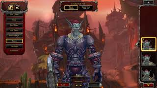 Zandalari Troll Customization Options in World of Warcraft [upl. by Mayman]