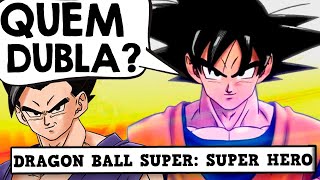 CONHEÇA OS DUBLADORES DE DRAGON BALL SUPER SUPER HERO [upl. by Eilla]