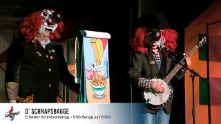 🎭 Schnitzelbangg Schnapsbagge vo dr VSG am Guggerzytli 2024 — Perle der Baselbieter Fasnacht 😜 [upl. by Nylorak]