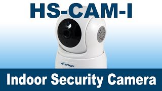 HomeSeer HSCAMI Security Camera  Initial Set Up [upl. by Ewan]