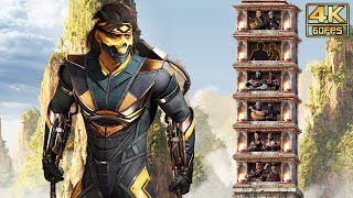 Mortal Kombat 1  TAKEDA Klassic Towers Gameplay Very Hard Difficulty  4K 60ᶠᵖˢ ✔ [upl. by Enois]