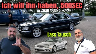 Mein Traumwagen Mercedes 500 SECtauschen gegen SL 55 Kompressor [upl. by Amilb]