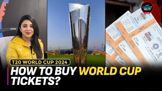 T20 World Cup Tickets On Sale  Check How To Buy Best Tickets for All Matches in The USA amp Caribbean [upl. by Takeo]