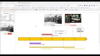 Comment créer une frise chronologique avec loutil gratuit et en ligne Frisechronosfr [upl. by Mosenthal]