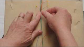 Micro Macrame Basics  Video 3  Square Knot [upl. by Dreher]