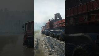 🔥МОЩНЫЙ РОССИЙСКИЙ ТЯГАЧ AZOV73210 КамАЗ snowrunner gametime32 ets2 [upl. by Yentterb]