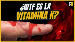 La Vitamina K ¿Como EVITA que te DESANGRES  Función y Deficiencia de la Vitamina K explicadas [upl. by Stelu]