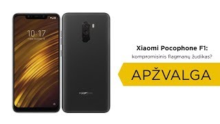 Xiaomi Pocophone F1 apžvalga – Varlelt [upl. by Lauter]