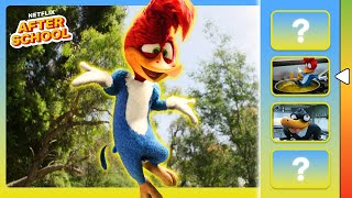 Woodys Try Not to Laugh CHALLENGE 😂 Woody Woodpecker Goes to Camp  Netflix After School [upl. by Tlihcox]