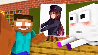 DRAWING CHALLENGE 8  Minecraft Animation [upl. by Ahkeber30]