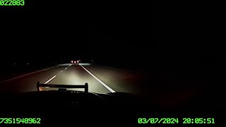 CHP Dashcam Nieto pullover March 2024 [upl. by Grote440]