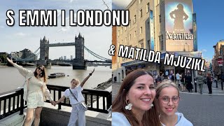 S EMMI U LONDONU I MATILDA MJUZIKL  VLOG  mama 4 djece [upl. by Atinna]