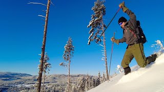 Telemark skiing [upl. by Anrat]