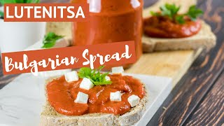 Lutenitsa Recipe How Easily Make A Tasty Bulgarian Spread [upl. by Jalbert]