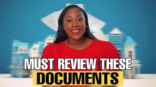 The 5 ESSENTIAL Home Buying Documents You NEED TO KNOW [upl. by Eydnarb954]