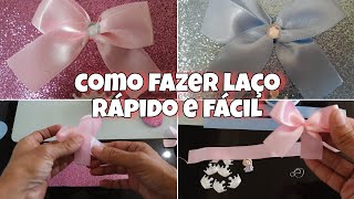 COMO FAZER LAÇO RÁPIDO E FÁCIL [upl. by Wini]