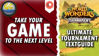 Get an advantage Ultimate Tourney guides Exp amp Mas  World Wonders Tournament Golf Clash [upl. by Ylerebmik]