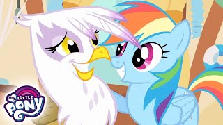 Farces et griffon 🦅  S1EP5  My Little Pony en français 🦄 La magie de lamitié  Épisode Complet [upl. by Gurias]