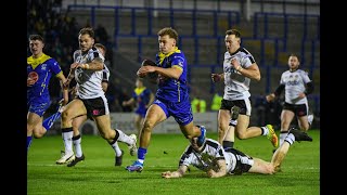 Preseason highlights  Warrington Wolves v Widnes Vikings [upl. by Ramad]