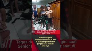 BEGINILAH ❗KALAU JUNIOR TNI MELAKUKAN KESALAHAN SAAT DI ASRAMA❗shortsvideo kopassus tni [upl. by Repohtsirhc]