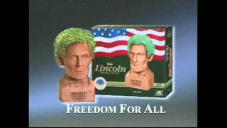 HQ Chia Pet Presidential Collection  Chia Obama Chia Washington Chia Lincoln  Chia Liberty Ad [upl. by Schumer]