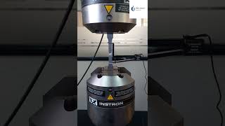 Tensile Testing with Extensometer INSTRON 8800  Stress vs Strain Curve instron stresvsstrain [upl. by Oinigih790]