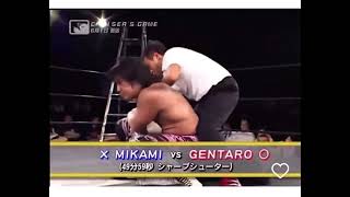 【60分アイアンマンマッチ】MIKAMI vs GENTARO [upl. by Ylyl]