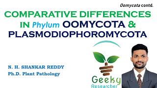 Lec 29 Comparative Differences In Oomycota  Mycology  Plant Pathology  BSc MSc Agriculture [upl. by Iv]