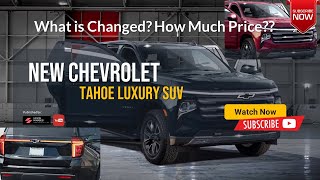 How much does a 2024 Chevrolet Tahoe cost Is the Tahoe changing in 2024 [upl. by Reivax]