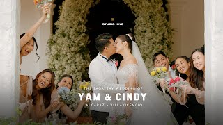 The Tagaytay Wedding of Yam and Cindy by Studio King [upl. by Kurtis]