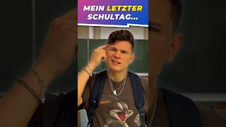 Der LETZTE SCHULTAG immer so 🙃 youtube viral comedy subscribe funny tiktok shorts video [upl. by Olivie928]