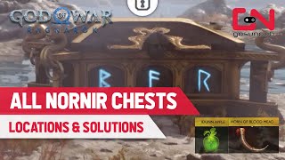 God of War Ragnarok All Nornir Chest Locations amp Puzzle Solutions [upl. by Elidad]