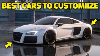 GTA 5 Online BEST CARS TO CUSTOMIZE IN GTA V Online RARE amp SECRET CARS amp CUSTOMIZATION [upl. by Oniskey]