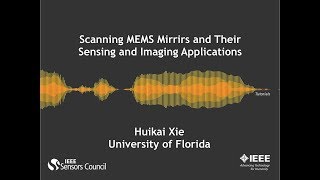 2016 Scanning MEMS Mirrirs and Their Sensing and Imaging Applications [upl. by Berlinda439]