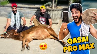 PHADDA😱 ALHAMDULILLAH 60 HAZAR Ki COW KO ZIBAH KARDIA😍 Mandi Vlog  MISHKAT KHAN [upl. by Imhsar655]